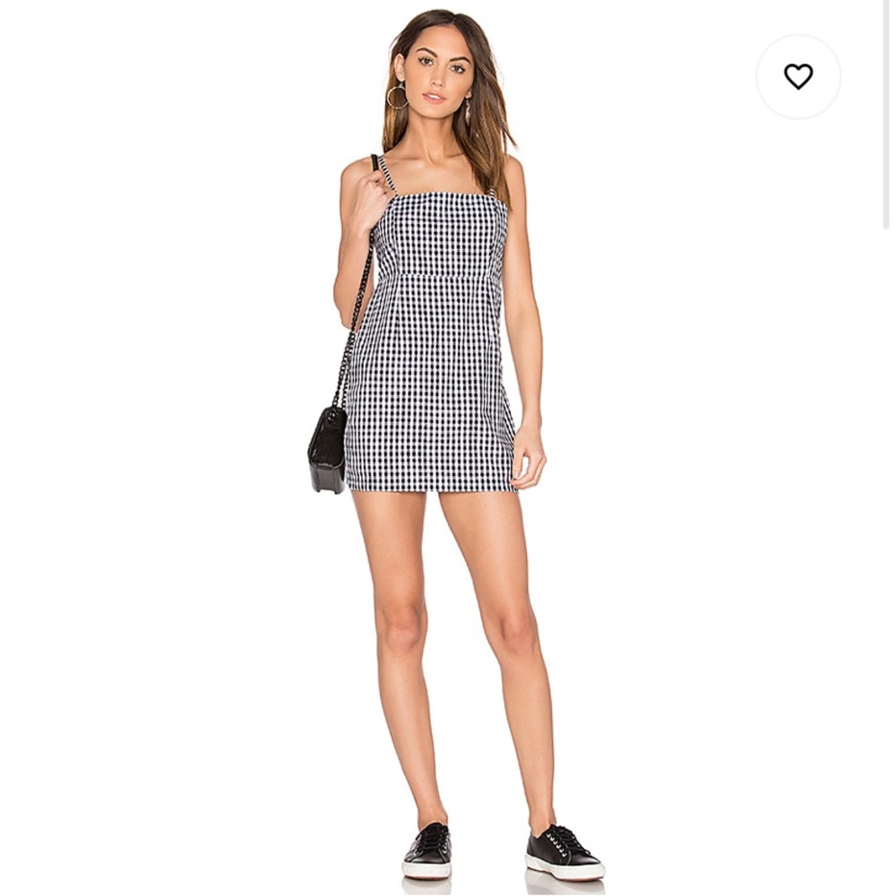 Revolve Lioness Cha Cha Gingham Mini Dress